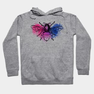 Bi Bee Flag Hoodie